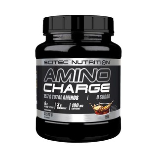 ภาพหน้าปกสินค้าSCITEC NUTRITION Amino Charge Cola 570g (กรดอะมิโน รสโคล่า ) Pre workout ที่เกี่ยวข้อง