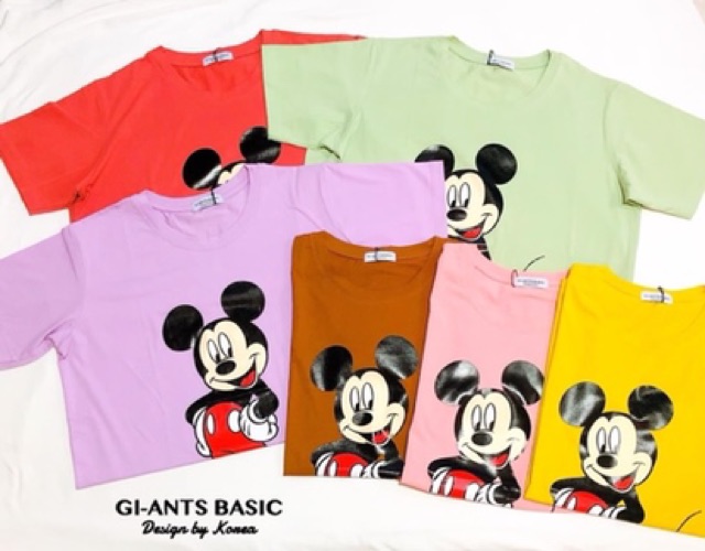 new-collection-คอกลมแขนสั้น-สกรีน-mickey-mouse