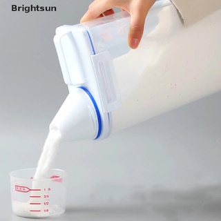 [Brightsun] กล่องเก็บผงซักฟอก พลาสติก ขนาดใหญ่ แบบพกพา พร้อมถ้วยตวง ขายดี