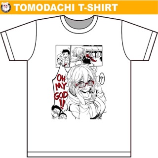 [S-5XL] เสื้อยืดลายการ์ตูน ซีรีส์ OMG!! Megane by Tomodachi T-shirT