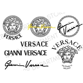 ตัวรีดติดเสื้อโลโก้  VERSACE   รีดง่ายแผ่นฟิมล์รีดร้อนติดเสื้อ