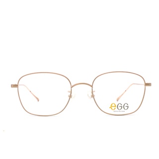 [ฟรี! คูปองเลนส์] eGG - แว่นสายตาแฟชั่น ทรงเหลี่ยม รุ่น FEGB02200543