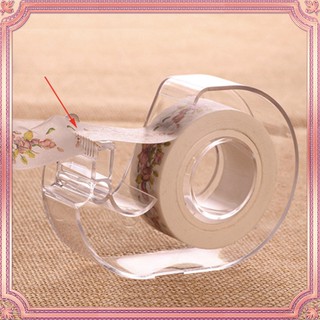 Mini Snail Shell Stationery Small Tape Cutter Tape Machine Tape Holder Transparent Plastic