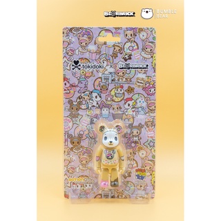 [‼️ของแท้,พร้อมส่ง ‼️] 100% Bearbrick Tokidoki [Biscotti]