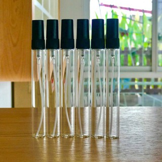 ขวดสเปรย์ปากกาใส ฝาขาว ฝาดำ 5 ml. 10 ml..