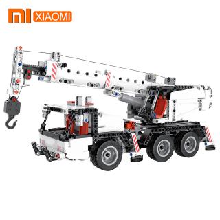 Xiaomi Mitu Building Blocks Miniature City Engineering Car Educational DIY Toys Truck Engineering For Kids Crane Gift