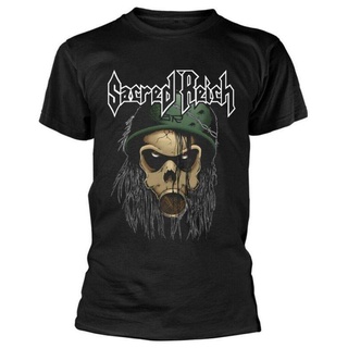 Wanyg เสื้อยืดแขนสั้น พิมพ์ลาย Sacred Reich Od สไตล์คลาสสิก ของขวัญวันพ่อ สําหรับผู้ชายสามารถปรับแต่งได้