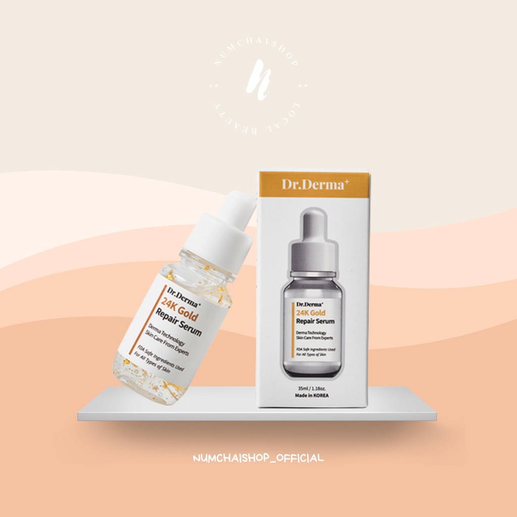 Dr.Derma 24K Gold Repair Serum | ด็อกเตอร์ เดอมาพลัส 24เค โกลด์ รีแพร์ ...