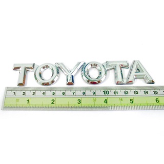 กรุณาวัดขนาดก่อนสั่งซื้อ โลโก้ TOYOTA LOGO โตโยต้า Aegether