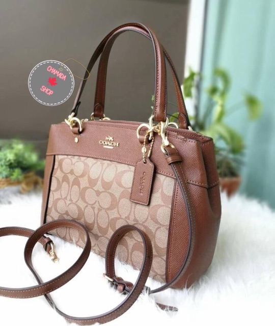 COACH F26139 MINI BROOKE CARRYALL Shopee Thailand