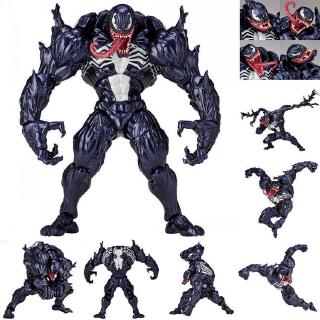โมเดลฟิกเกอร์ Yamaguchi Marvel Carnage Red Venom Spider-Man The Black Eddie Brock ขนาด 6 นิ้ว ของขวัญ ของเล่นสําหรับเด็ก