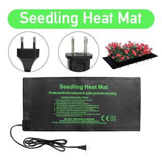 52x24CM EU/US Plug Seedling Heat Mat Waterproof Plant Seed Germination Propagation Clone Starter Warm Pad Mat Garden Sup