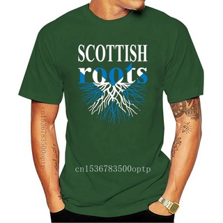 เสื้อยืดผู้ เสื้อยืด พิมพ์ลายธงสก๊อตแลนด์ รากสก็อตแลนด์ สําหรับผู้ชาย S-5XL
