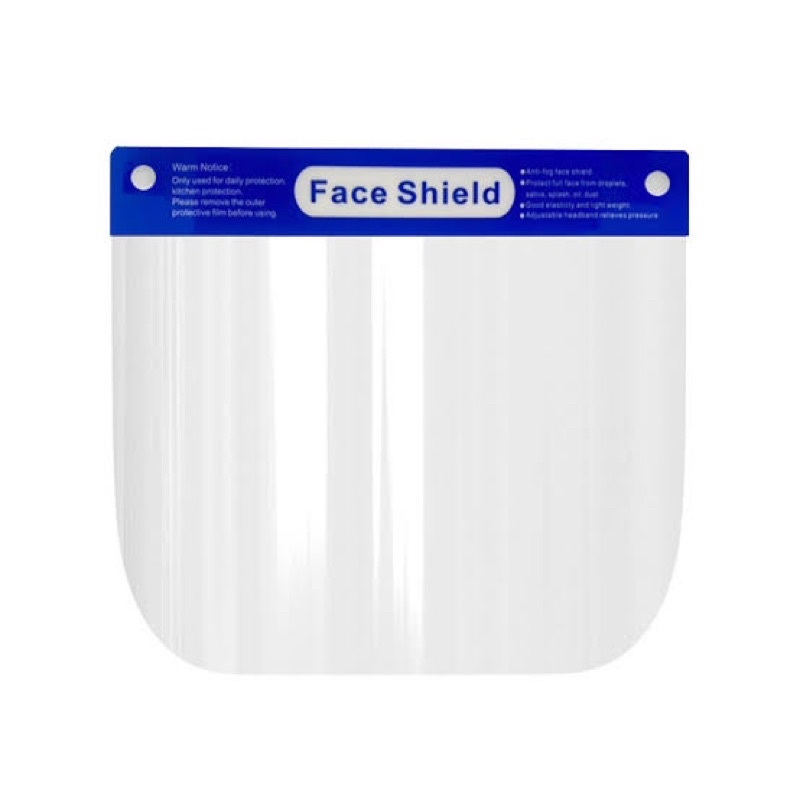 ภาพสินค้า15 face shield แพ็ค10ชื้น หน้ากากใส (PET)มีฟองน้ำที่คาดหัว ป้องกันสารคัดหลั่ง น้ำลาย ฝุ่นผง,ทนทาน,ใช้ซ้ำได้ จากร้าน maprang231805 บน Shopee ภาพที่ 1