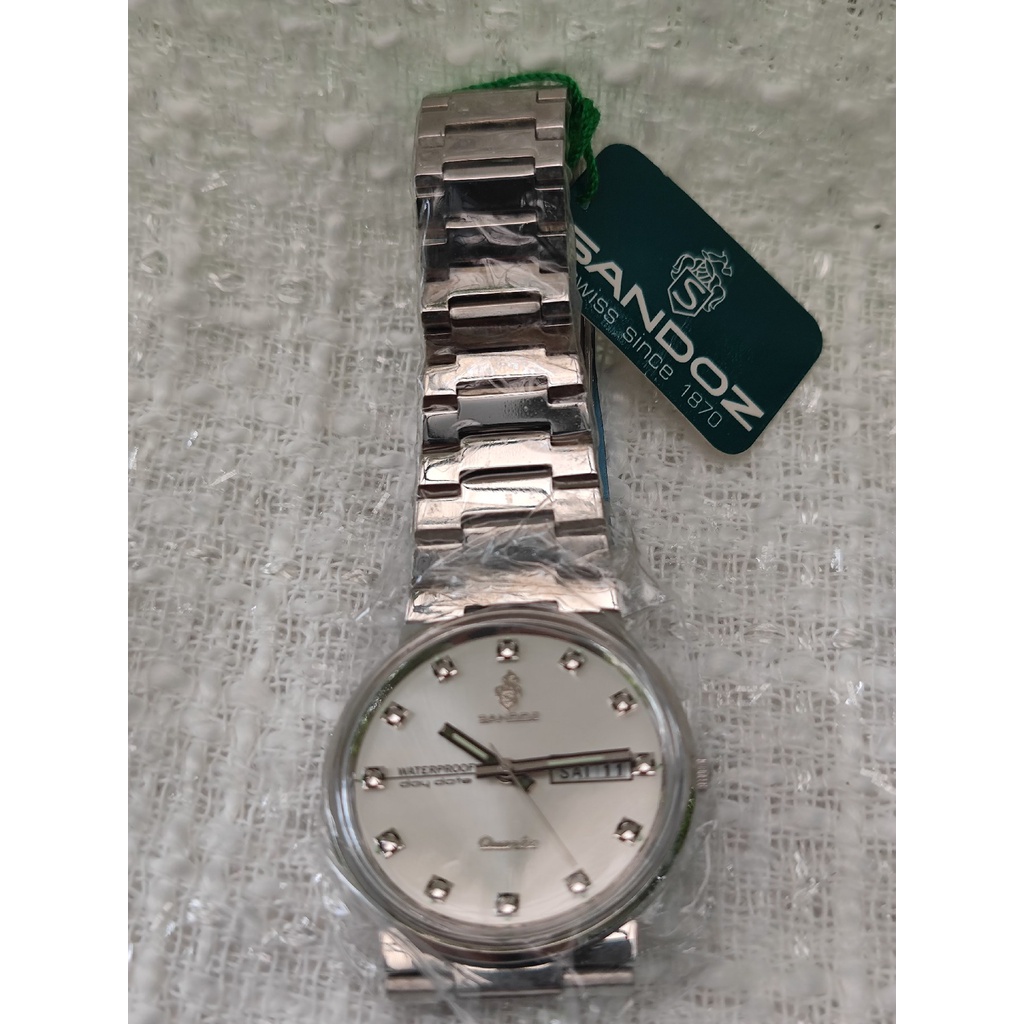 Sandoz Day Date Quartz