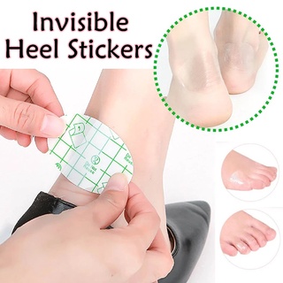 สินค้า แผ่นสติกเกอร์แปะส้นเท้า กันน้ํา ป้องกันการเสียดสี 2 ชิ้น 10 ชิ้น