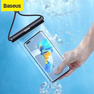 Baseus กระเป๋าใส่โทรศัพท์มือถือ กันน้ำ สําหรับว่ายน้ำ