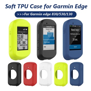 ภาพหน้าปกสินค้าสําหรับ Garmin Edge 830/530/130/130 Plus GPS จักรยาน เคสซิลิโคน กันลื่น + ฟิล์มหน้าจอ นิ่ม 1 ชิ้น ซึ่งคุณอาจชอบราคาและรีวิวของสินค้านี้