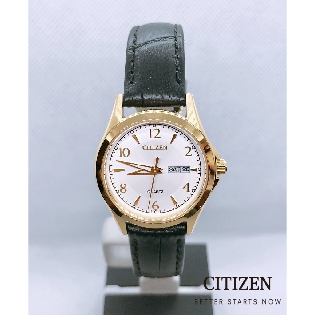 citizen-eq0593-26a-leather-lady-watch-quartz-นาฬิกาผู้หญิงระบบถ่าน