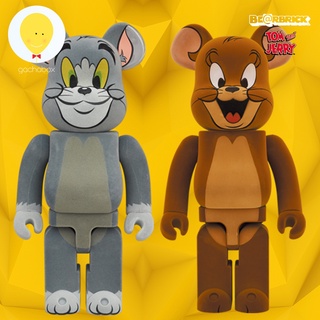 gachabox Bearbrick Tom and Jerry Flocky version 1000% set แบร์บริค