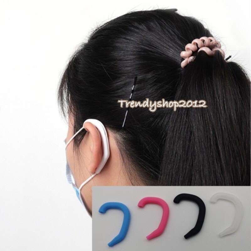 ภาพหน้าปกสินค้าส่งจากไทย ยางซิลิโคน กันเจ็บหู 1 คู่ ยางนิ่มคุณภาพ ป้องกันอาการปวดใบหู จากร้าน trendyshop2012 บน Shopee