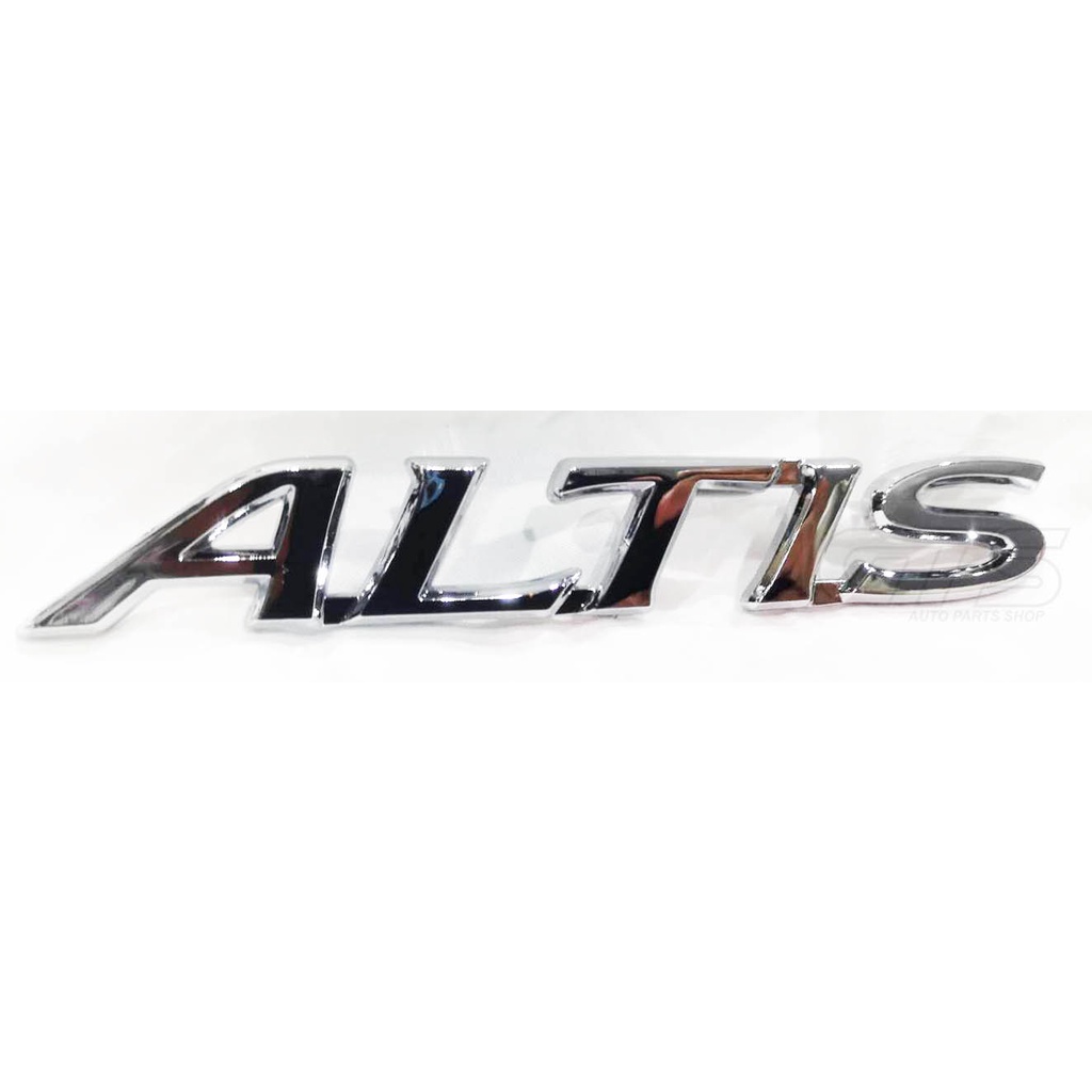 โลโก้-altis-logo-altis-ชุปโครเมี่ยม-ใส่-altis-แอลติส-ชุปโครเมี่ยม-1ชิ้น-toyota-altis-2008-2017-4-door-มีปลายทาง