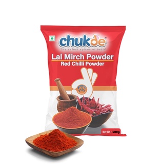 Chukde Red Chilli (Lal Mirch) Powder Indian Chilli 500g g.