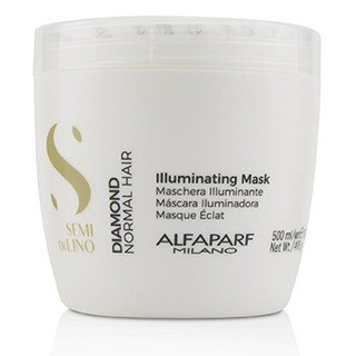 Alfaparf illuminating mark - Diamond for all hair type 500ml มาร์คเข้มข้นสูตรสำหรับผมขาดการบำรุง พร้อมเพิ่มความเงางามให้