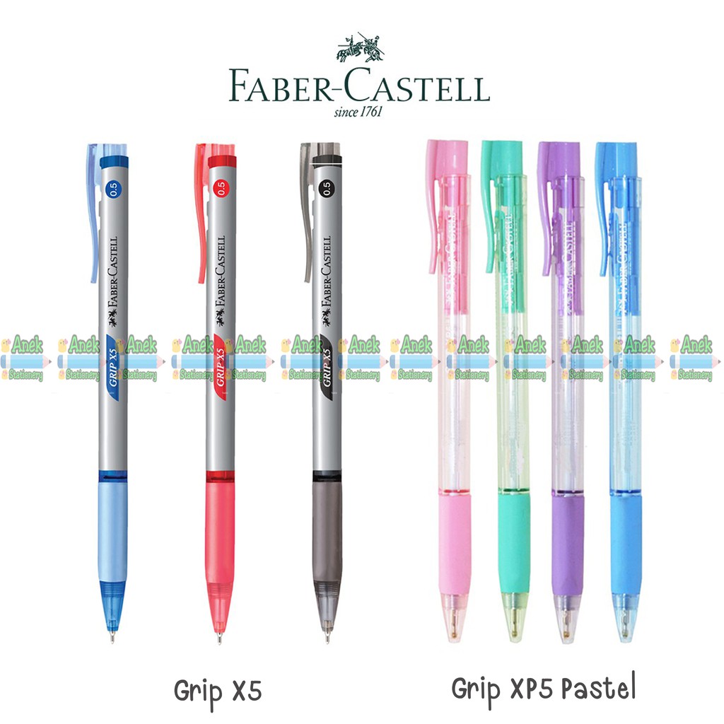 ภาพหน้าปกสินค้าปากกาลูกลื่น Faber-Castell รุ่น Grip X5   Grip XP5 Pastel (จำนวน 1 แท่ง)