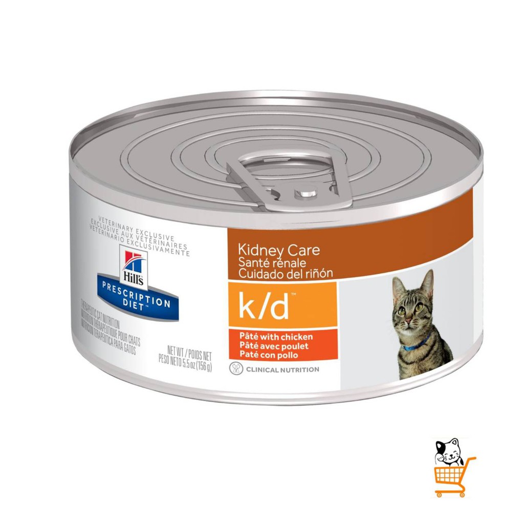 hills-prescription-cat-k-d-kidney-care-อาหารกระป๋อง-156-g-อาหารแมว-สูตรไก่-chicken-แมว-แมวโรคไต-ดูแลไต-1-unit