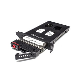 ภาพหน้าปกสินค้าPCI 2.5\"SATA HDD Mobile Rack Dock for 7.0/9.5mm 2.5\" SATA III HDD/SSD Black ที่เกี่ยวข้อง
