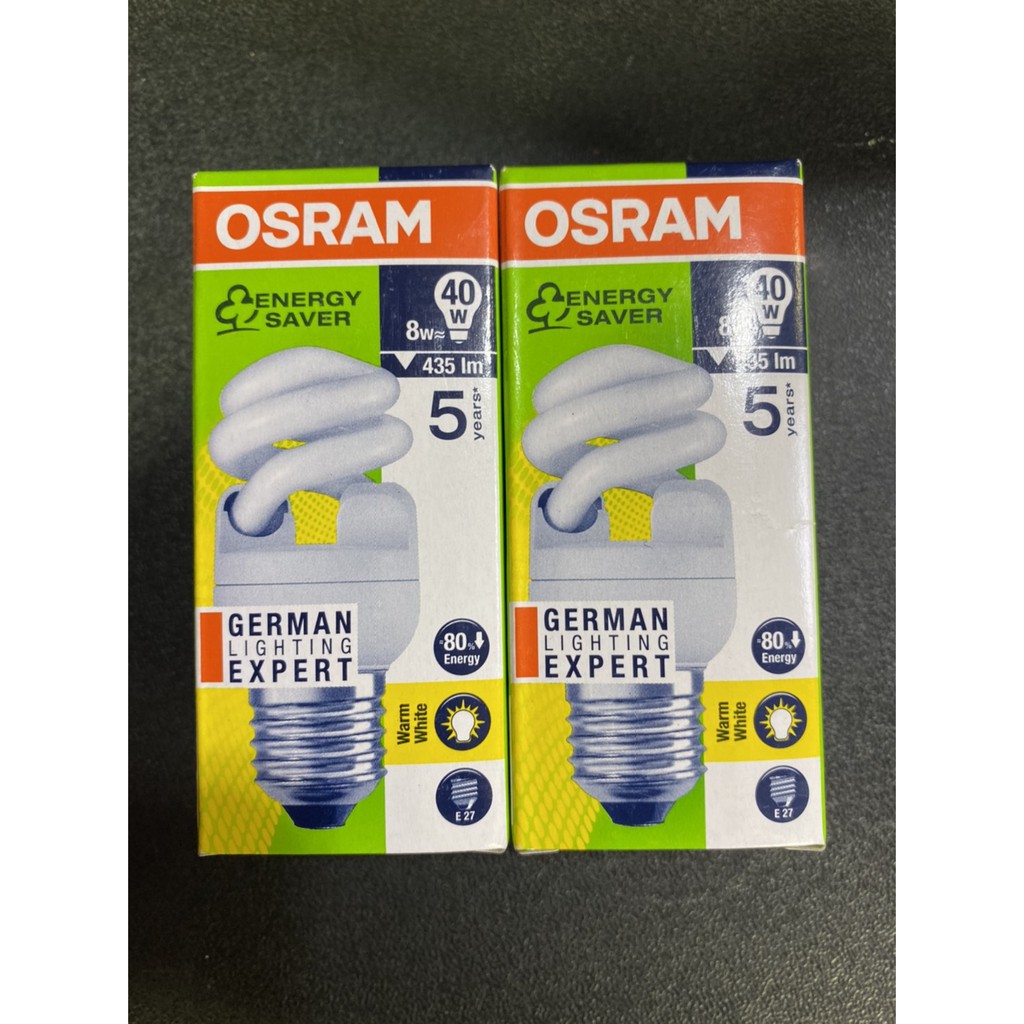 หลอดไฟ-หลอดประหยัดไฟ-osram-220v-e27