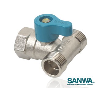 มินิบอลวาล์ว 3 ทาง ผ.ม.ผ. SANWA 1/2"