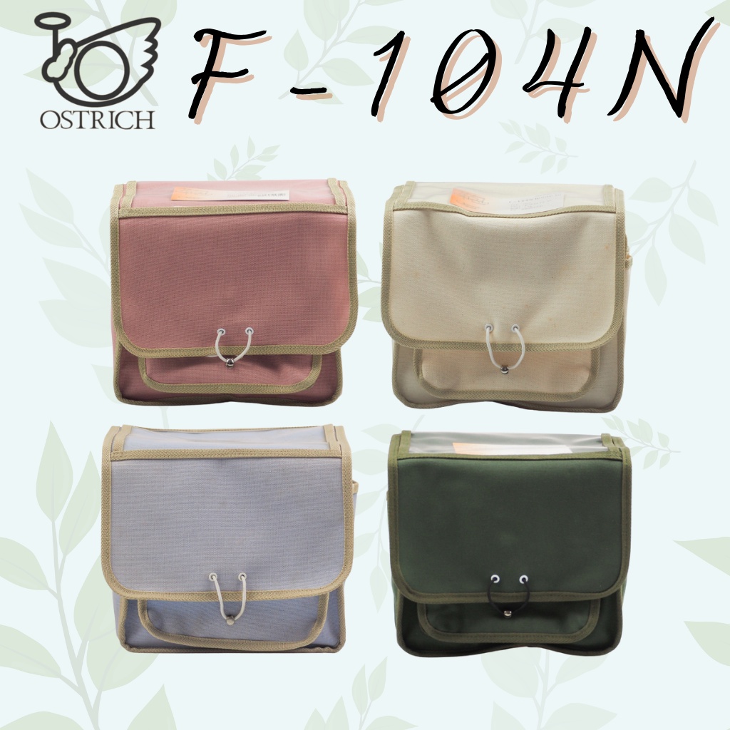 กระเป๋าหน้าจักรยาน-ostrich-f-104n-ผ้า-canvas-กันนำ้-made-in-japan