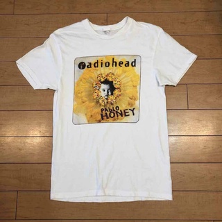 ♂□ยากหายาก Radiohead ปาโบลน้ําผึ้งล็อควงเสื้อยืดคืบขนาด S :8g