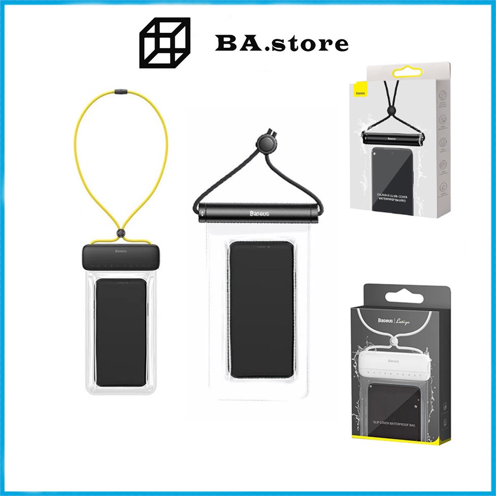 baseus-waterproof-bag-ซองกันน้ำโทรศัพท์-กระเป๋ากันน้ำ-กันน้ำลึก-30-เมตร-ซองใส่มือถือกันน้ำ