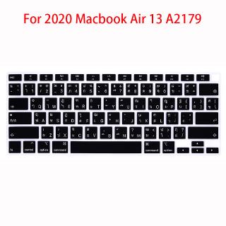 สินค้า Thai Language ไทย ฝาครอบแป้นพิมพ์ For 2020 Macbook Air 13 keyboard protector A2179 ฟิล์มป้องกันคีย์บอร์ดซิลิโคน