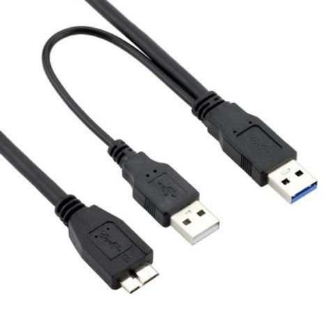 ภาพหน้าปกสินค้าสายต่อฮาร์ดิส USB3.0+(สายUSB2.0 Power) จากร้าน tukdeeshop.99 บน Shopee