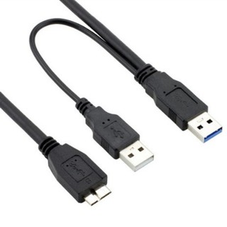 ภาพหน้าปกสินค้าสายต่อฮาร์ดิส USB3.0+(สายUSB2.0 Power) ที่เกี่ยวข้อง