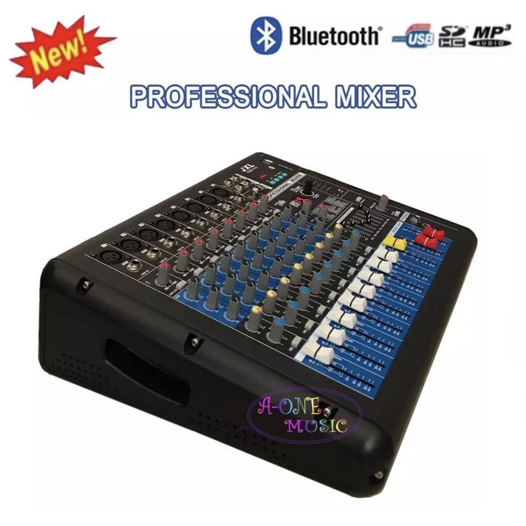 เพาเวอร์มิกเซอร์-8ช่อง-เครื่องผสมสัญญาณเสียงแบบมีกำลังขยายในตัว-power-mixer-bluetooth-รุ่น-pm-r-99