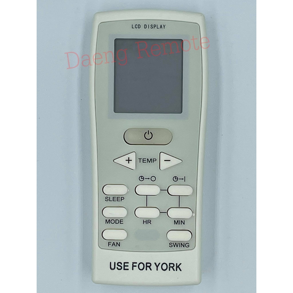 รีโมทใช้สำหรับแอร์-york-รุ่น-gz-12a-e1-air-york