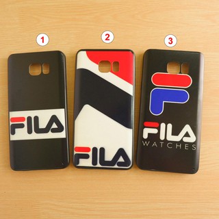 Samsung Note5 เคสขอบนิ่มเส้นนูน FILA