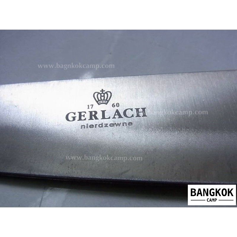 genuine-มีดเกอร์ลาจ-โปแลนด์-gerlach-poland-ใบยาว7นิ้ว-หนาพิเศษ-ตรามงกุฎ-คมกริบ-ของใหม่-ของแท้