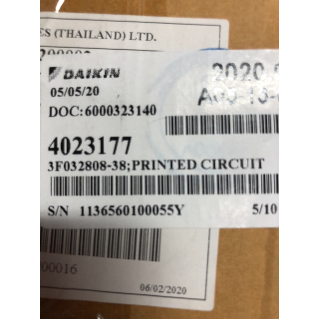 daikin-4023177-แผงคอนโทรลไดกิ้น-บอร์ด-คอลโทรล-อะไหล่แท้ศูนย์ราคาถูก-ส่งเร็ว