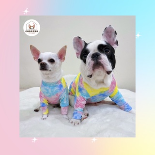 ภาพหน้าปกสินค้า🐶พร้อมส่ง🐶 เสื้อหมา เสื้อแมว เสื้อกันขนร่วงแบบสองขา ลายมัดย้อมสีพาสเทล เสื้อผ้าสัต ที่เกี่ยวข้อง