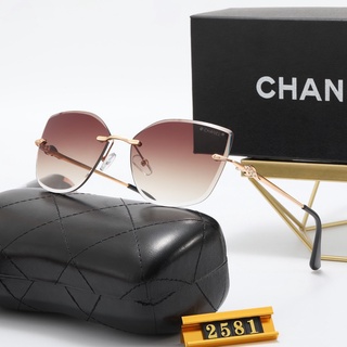 ใหม่ แว่นตากันแดด Chanel หรูหรา เหมาะกับการขับขี่กลางแจ้ง สไตล์เรโทร แฟชั่นคลาสสิก สําหรับผู้ชาย และผู้หญิง uv400