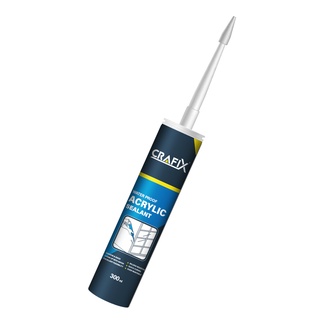 M94 CRAFIX กาวยาแนวอะคริลิก Acrylic Sealant GP 380กรัม กันน้ำ100% กาวอุดรอยรั่ว มี3สี (ส่งจากไทย)