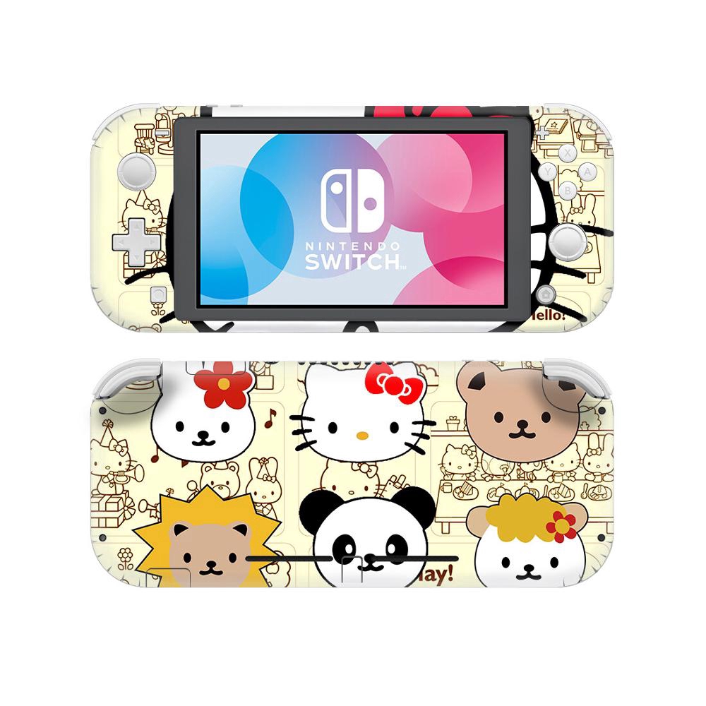 สติ๊กเกอร์ไวนิล Hello Kitty Nintendo Switch Lite Shopee Thailand