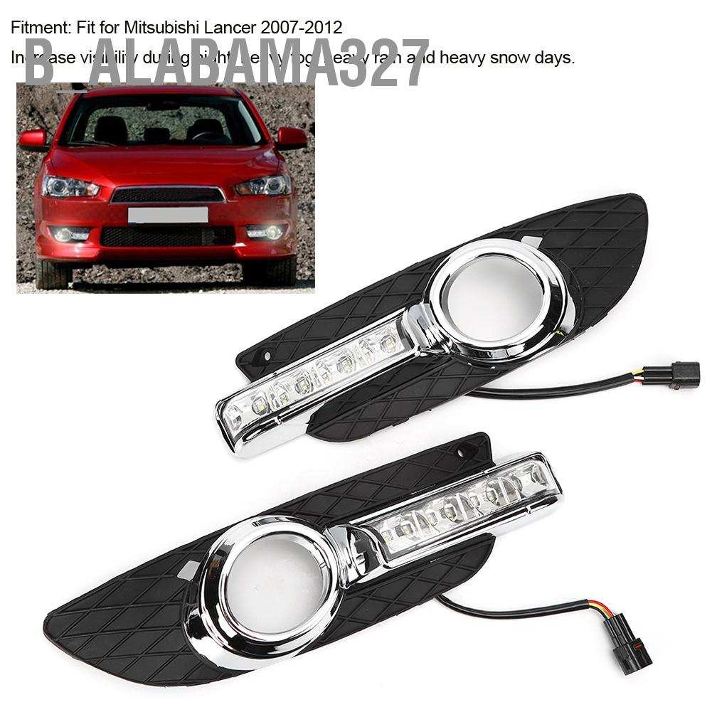 b-alabama327-ไฟเดย์ไลท์-led-drl-สีเหลือง-สีขาว-2-สี-สําหรับ-mitsubishi-lancer-2007-2012