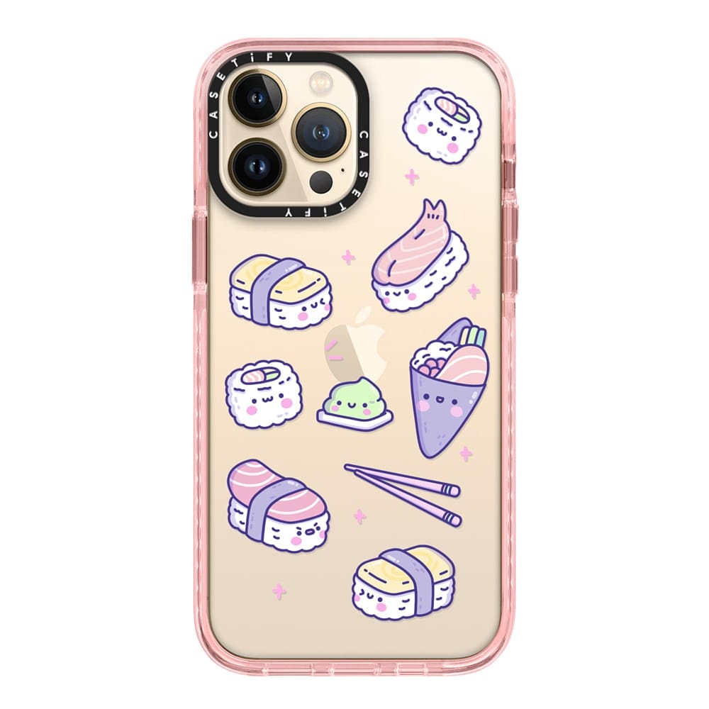 พร้อมส่ง-13promax-casetify-cute-sushi-by-beckycas-impact-case